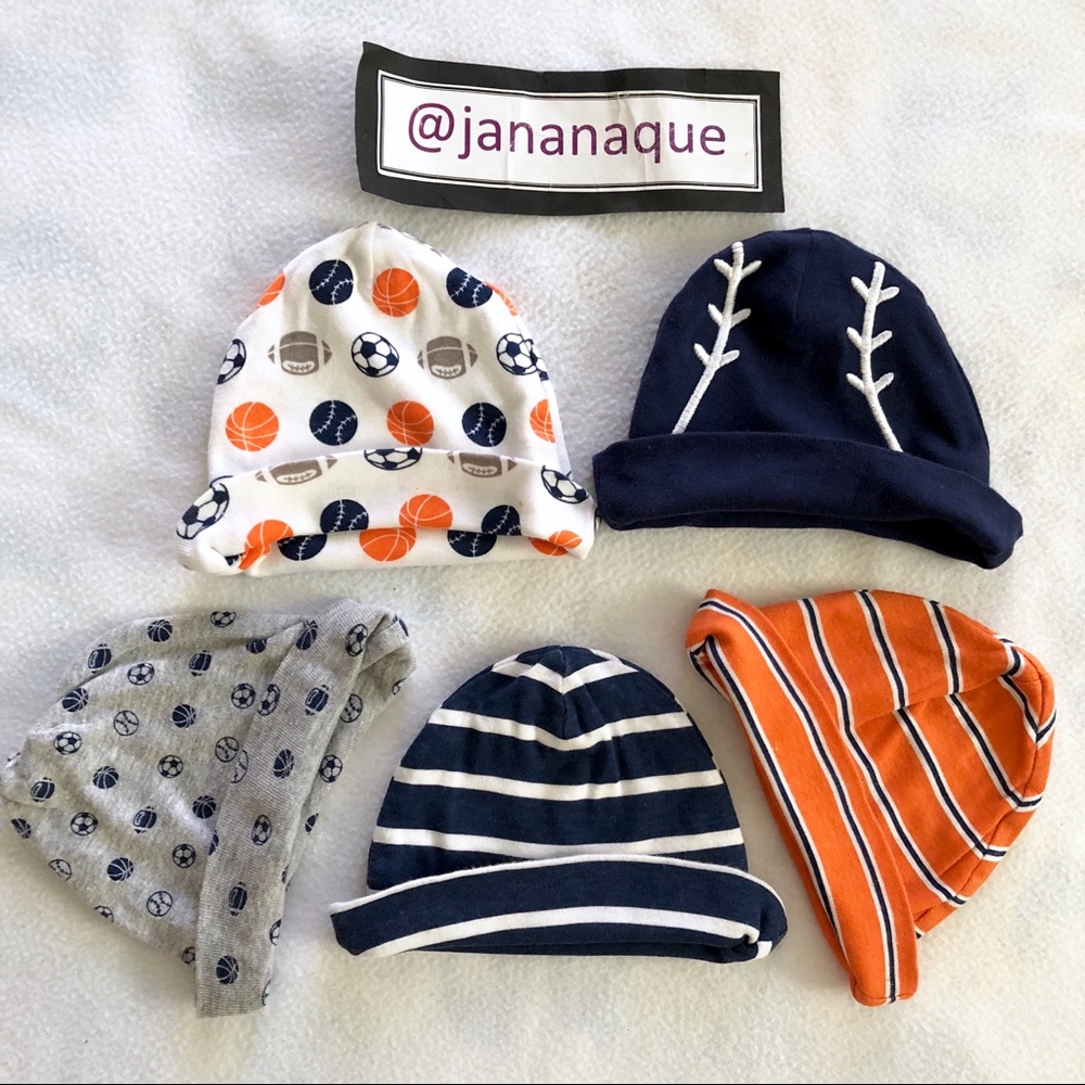 Newborn 0-6mos Beanies